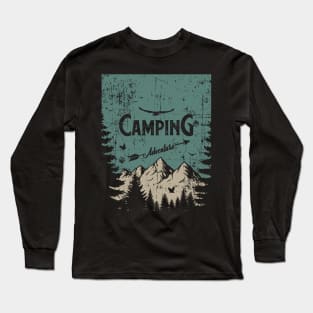 Camping Best gift for campers Adventure gear Long Sleeve T-Shirt